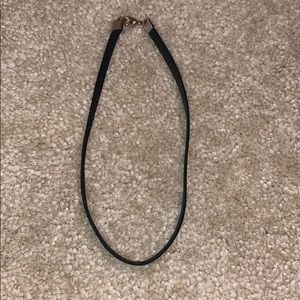 black choker